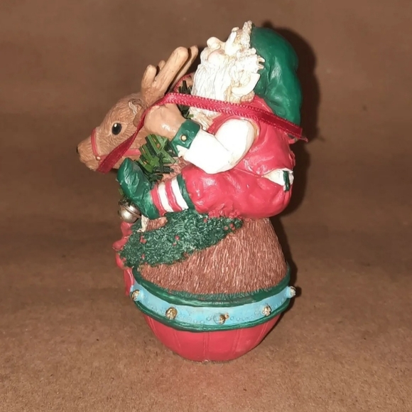 Midwest Elf Riding Reindeer Christmas Figure Decor - Picture 5 of 10